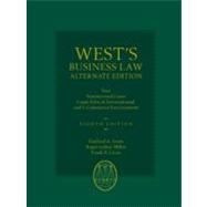 Wests Business Law, Alternate by Jentz, Gaylord A.; Miller, Roger LeRoy; Cross, Frank B., 9780324061796