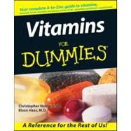 Vitamins For Dummies by Hobbs, Christopher; Haas, Elson, 9780764551796