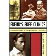 Freud's Free Clinics by Danto, Elizabeth Ann, 9780231131803