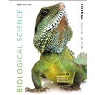 Biological Science Volume 1 by Freeman, Scott; Quillin, Kim; Allison, Lizabeth, 9780321841803