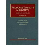 Products Liability and Safety by Owen, David G., 9781599411804