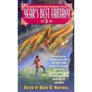 Year's Best Fantasy 3 by Hartwell, David G.; Cramer, Kathryn, 9780060521806