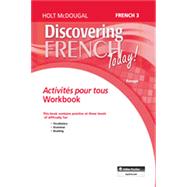 Discovering French Today: Activites Pour Tous Level 3 by HOLT MCDOUGAL, 9780547871806