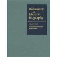 Dictionary of Literary Biography by St. Pierre, Paul Matthew, 9780787681807
