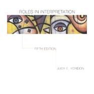 Roles In Interpretation,Yordon, Judy E.,9780072431810