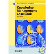 Knowledge Management Case Book Siemens Best Practises by Davenport, Thomas H.; Probst, Gilbert J. B.; von Pierer, Heinrich, 9783895781810