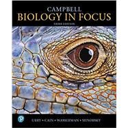 Modified Mastering Biology with Pearson eText -- Standalone Access Card -- for Campbell Biology in Focus by Urry, Lisa A.; Cain, Michael L.; Wasserman, Steven A.; Minorsky, Peter V.; Orr, Rebecca, 9780135191811