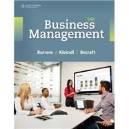 Business Management by Burrow, James; Kleindl, Brad; Becraft, Michael, 9781305661813