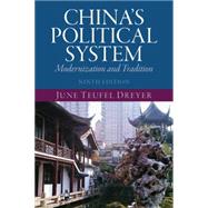 China's Political System by Dreyer, June  Teufel, 9780205981816