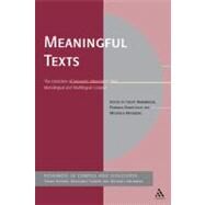 Meaningful Texts The Extraction of Semantic Information from Monolingual and Multilingual Corpora by Barnbrook, Geoff; Danielsson, Pernilla; Mahlberg, Michaela, 9780826491817