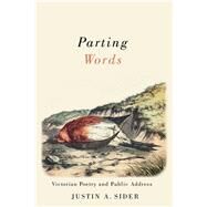 Parting Words by Sider, Justin A., 9780813941820