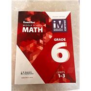Illustrative Mathematics: G6 Units 1-3 SE by Illustrative Mathematics, 9781792401824