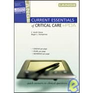 Current Essentials of Critical Care for PDA by Sue, Darryl Y., 9780071461825