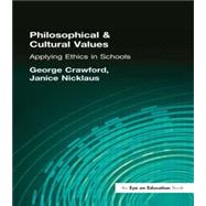 Philosophical and Cultural Values by Crawford, George; Nicklaus, Janice, 9781883001827