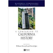 A Companion to California History by Deverell, William; Igler, David, 9781405161831