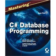 Mastering C#Database Programming by Price, Jason, 9780782141832