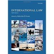 International Law by Evans, Malcolm, 9780198791836