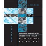 Student's Solutions Manual and Supplementary Materials for Econometric Analysis of Cross Section and Panel Data, second edition by Wooldridge, Jeffrey M., 9780262731836