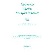 Nouveaux cahiers Franois Mauriac n23 by Franois Mauriac, 9782246861836