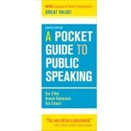 A Pocket Guide to Public Speaking by O'Hair, Dan; Rubenstein, Hannah; Stewart, Rob, 9781457601842