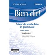 Bien Dit! Vocabulary and Grammar Workbook, Level 2 by Trees, Samuel J., 9780547951843