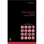 Zizek and Law by de Sutter; Laurent, 9781138801844