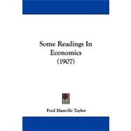 Some Readings in Economics by Taylor, Fred Manville, 9781104341855