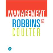 Management [Rental Edition] by Robbins, Stephen P., 9780135581858