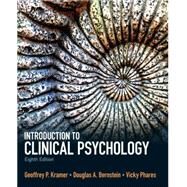 Introduction to Clinical Psychology by Kramer, Geoffrey P.; Bernstein, Douglas A.; Phares, Vicky, 9780205871858