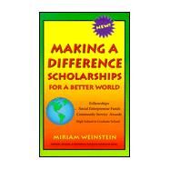 Making a Difference Scholarships by Weinstein, Miriam, 9780963461858