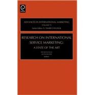 Research on International Service Marketing:  A State of the Art by Ruyter; Pauwels, 9780762311859