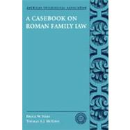 A Casebook on Roman Family Law by Frier, Bruce W.; McGinn, Thomas A. J.; Lidov, Joel, 9780195161861