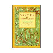 Voces de Hispanoamerica Antologia literaria by Chang-Rodriguez, Raquel; Filer, Malva E., 9780838451861