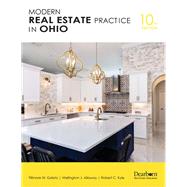 Modern Real Estate Practice in Ohio 10th Edition by Fillmore W. Galaty, Wellington J. Allaway, and Robert C. Kyle, 9781078811866
