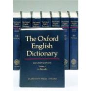 The Oxford English Dictionary 20 Volume Set by Simpson, John; Weiner, Edmund, 9780198611868