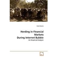 Herding in Financial Markets During Internet Bubble by Sharma, Vivek, 9783639181869