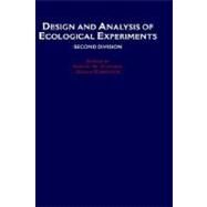 Design and Analysis of Ecological Experiments by Scheiner, Samuel M.; Gurevitch, Jessica, 9780195131871
