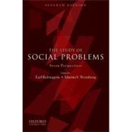 The Study of Social Problems Seven Perspectives by Rubington, Earl; Weinberg, Martin, 9780199731879