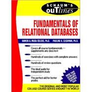 Schaum's Outline of Fundamentals of Relational Databases by Mata-Toledo, Ramon A., 9780071361880