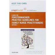 Practice Guidelines for Family Nurse Practitioners by Fenstermacher, Karen; Hudson, Barbara Toni, 9780323291880