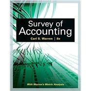 Survey of Accounting by Warren, Carl, 9781305961883