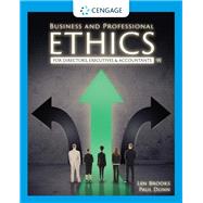 Business and Professional Ethics by Brooks, Leonard J.; Dunn, Paul, 9780357441886