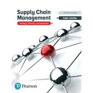 Supply Chain Management Strategy, Planning, and Operation by Chopra, Sunil, 9780134731889
