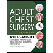 Adult Chest Surgery, 2nd edition by Sugarbaker, David; Bueno, Raphael; Colson, Yolanda; Jaklitsch, Michael; Krasna, Mark; Mentzer, Steven, 9780071781893