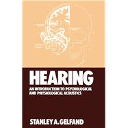 Hearing by Stanley A. Gelfand, 9780824711894