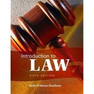 Introduction to Law by Walston-Dunham, Beth, 9781111311896