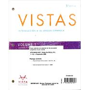 Vistas 5th Ed Vol 1 (Chp 1-6) Looseleaf Textbook + Supersite (6M) by vhl, 9781680041897