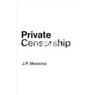 Private Censorship by Messina, J.P., 9780197581902