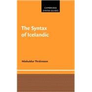 The Syntax of Icelandic by Höskuldur Thráinsson, 9780521591904