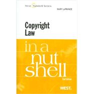 Copyright Law in a Nutshell by LaFrance, Mary, 9780314271907